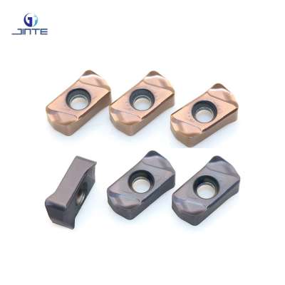 Wholesale price carbide milling machine tool  LNMU milling insert LNMU0303ZER-MJ with PVD coated