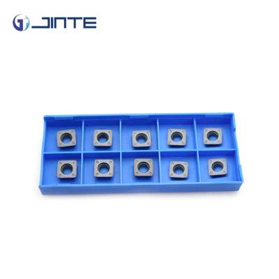 SDMT 09T312-DM Square Carbide Inserts High Feed Rate Milling Tool for CNC Cutter