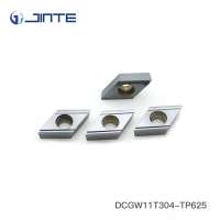 Customized DCGW11T304-TP625 Tungsten Carbide Inserts for CNC Turning Tools