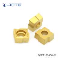 carbide milling insert SOET100406-X grade PVD coating TP722