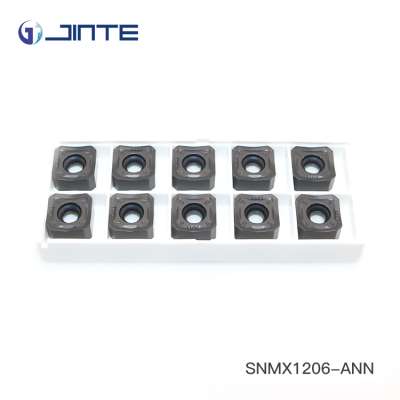 JInte best selling carbide high feed insert SNMX1206-ANN PVD coating