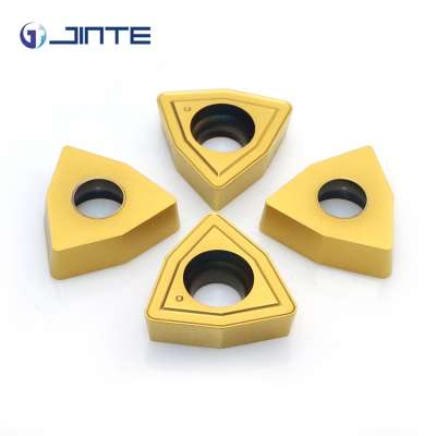 Tungsten Carbide CNC Tool U Drill Inserts WCMX for Hole Drilling