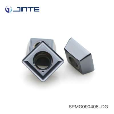 Zhuzhou Manufacturer Tungsten Carbide U Drill Inserts SPMG Cutting Tools for hard steel